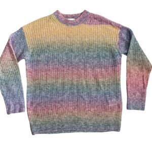 Aritzia Wilfred‎ Free Ombre Cosmic Knit Alpaca Blend Luxe Sweater Size Medium